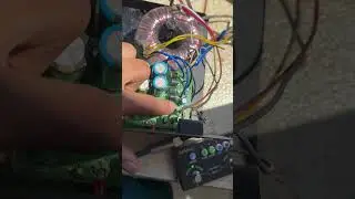Altera&ccedil;&atilde;o no cabe&ccedil;ote LL420 com placa mini strong e transformador toroidal 35 + 35v ficou top