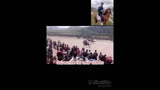 Horse race at GB #polo of Gilgit Baltistan