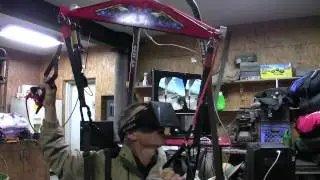 Jeff Goin Flying the Virtual Foot Flyer
