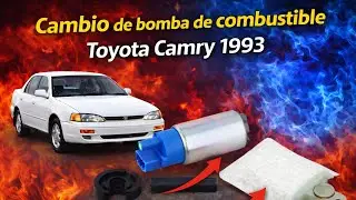 CÓMO CAMBIAR la BOMBA de COMBUSTIBLE de un TOYOTA CAMRY 1993 | Guía Paso a Paso