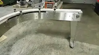 BID ON EQUIPMENT Item: 403111 - GARVEY Table Top Chain Conveyor (video 2)