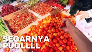 Lombok Tomat dkk Segarnya Puolll.. Merah Menyala.. #papua
