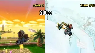 [MKWii TAS] No Invisible Walls 200cc Shortcuts