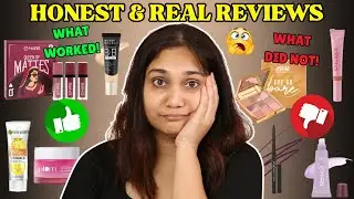 *REAL & HONEST REVIEWS ONLY* 💸 Affordable Beauty Under ₹1000(mostly) Hits & Misses 💄✨