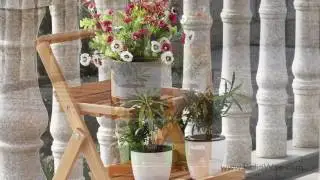 Patio Wise 3 Shelf Multi Purpose Folding Stand Space Saver (PWFS-036)