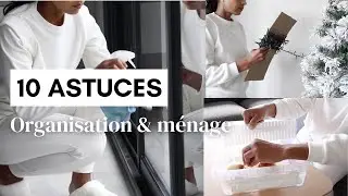 10 astuces organisation et m&eacute;nage | J'enl&egrave;ve les d&eacute;corations de Noel, je nettoie le salon