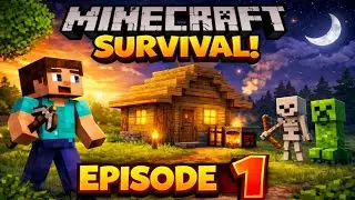 Let's Build Our Story Minecraft Survival Ep-1