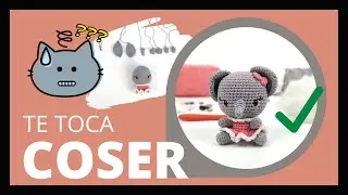 ✅ APRENDE cómo COSER BIEN las partes de los amigurumis (+ TRUCO esconder hebra)