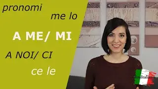 A me, mi, me lo: tutto sui pronomi.