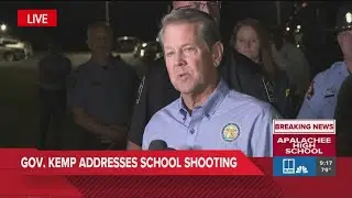 Barrow County sheriff, Gov. Kemp on 'tragic' Apalachee High mass shooting