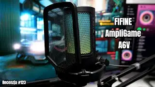 FIFINE AmpliGame A6V - mikrofon nie tylko gamingowy | Recenzja #123