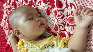 Sleep well Pretty little baby PorPor,  Adorable Chubby Panhapor  #Panhapor #Porpor #momlife #kids