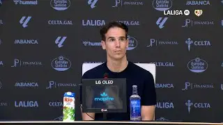 &Iacute;&ntilde;igo P&eacute;rez tras el RC Celta 3 - Rayo Vallecano 0