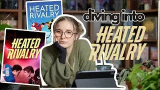 diving into heated rivalry (the book vs the series adaptation). ⋆｡&deg;✩