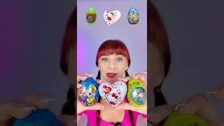 ASMR Candy Surprise Challenge   #mukbang #eatingsounds