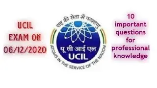 UCIL Professional knowledge questions.