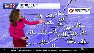 Video: Timing of when heaviest snow arrives in Mass.