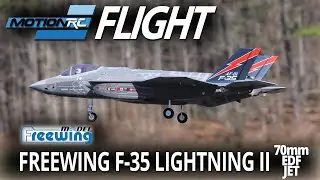 Freewing F-35 Lightning II V3 - Flight Review Grass Ops - Motion RC