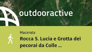 Video 3D interattivo: Rocca S. Lucia e Grotta dei pecorai da Colle 23 ott 2022
