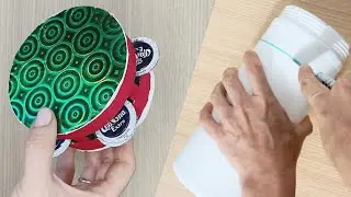 Como hacer PANDERETAS con reciclaje | diy | sonajeros | instrumentos musicales con reciclaje