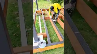 Terrasse mit Tape abdichten auf eigene Gefahr 😅😉 ( #spa&szlig; ) #diy #howto #selfmade #craftsmanship