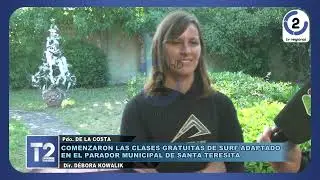 LA COSTA: SE DI&Oacute; INICIO A LAS CLASES GRATUITAS DE SURF ADAPTADO