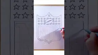 NFL logo drawing #drawinglessons #nfllogos #draw #drawingtutorial #nfl #nflfootball #howtodraw