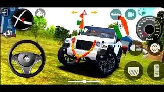 😱 LIVE | Indian Car Simulator 3D Gameplay 🚘 | Mahindra Thar Offroad | Gadi Wala Game | Sonu Bhai