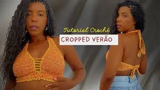 Cropped de croch&ecirc; Carnaval 2024 - Cropped de croch&ecirc; f&aacute;cil para iniciantes - croch&ecirc; que vende