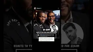 50 Cent Reacts To Tyler Perry Being Sued For $260 Million Dollars.