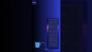 Glassmorphism Website🔥💯   #HTML🔥 & #CSS   Modern Design UI  #shorts #viral #coding