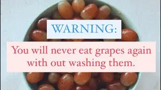Cleaning Grapes