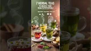 7 Herbal Teas for Energy, Digestion and Relaxation!