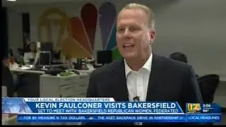 Mayor Faulconer Visits Kern County, Speaks With NBC Bakersfield