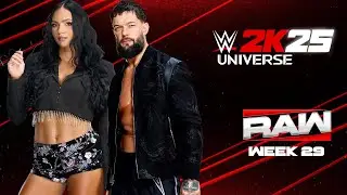 WWE 2K25 : Universe Mode | Monday Night Raw - Week 29