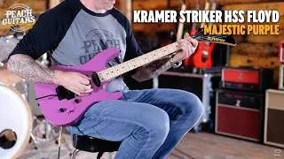No Talking...Just Tones | Kramer Striker HSS Floyd Majestic Purple