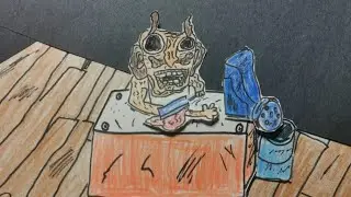 harvest of despair - paper cutout stop motion animation
