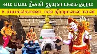 எம பயம் நீக்கி ஆயுள் பலம் தரும் ஈசன் | உய்யக்கொண்டான் திருமலை உஜ்ஜீவநாதர் கோயில் UjjevaNathar Swamy
