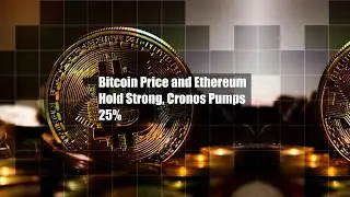 Bitcoin Price and Ethereum Hold Strong, Cronos Pumps 25%