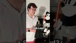 Is Jar Jar Binx a Sith Lord in Starwars?!? #shorts #mickeymouse #steamboatwillie