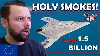 European Reacts to Meet the X-47B: America's $1.5 Billion Stealth Drone
