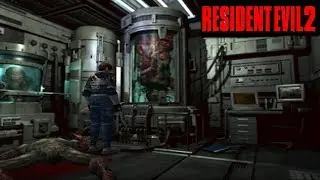 Resident Evil 2 (Hidden room / Secret room in Laboratory)