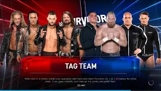 WWE 2K22 - Judgment Day Edge & Aj Styles VS Imperium - 8 Man Tag Team Elimination Match
