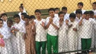 مدرسة الامام البخاري الابتدائية مقاطع من دوري  كرة القدم  للعام الدراسي 1437 هـ
