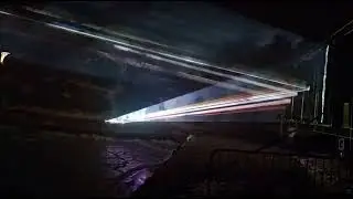 Light art festival in Kristiansand feb 2026