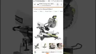 Super Star Spring Black Friday Deal ...Ryobi Miter Saw !!