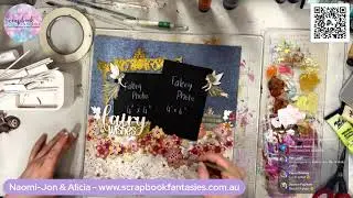 Fantasyland Friday Night Scrap-Along with Naomi-Jon & Alicia Redshaw
