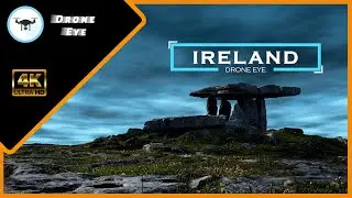 🌍 Ireland 🇮🇪 | Through A Drone's Eye | 4K Drone Footage | Mind Relaxing(Stress Relieving) 👁&zwj;🗨