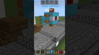 &ldquo;EASIEST Elder Guardian Statue 😱 (Minecraft)&rdquo;