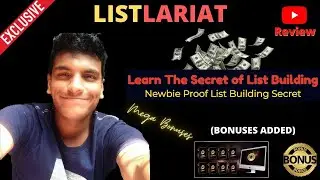 List Lariat Review⚠️ WARNING ⚠️ DON'T GET THIS WITHOUT MY🔥 CUSTOM 🔥 BONUSES!! | Build YOUR LIST WISE